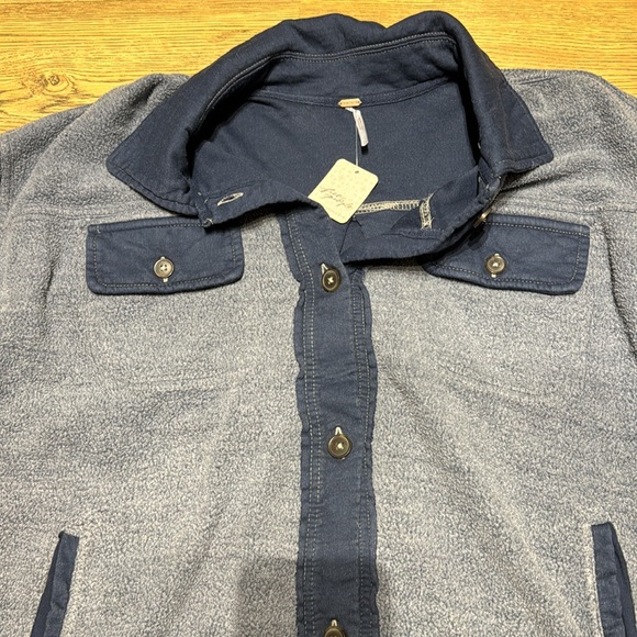 Free People We the Free Ruby Fleece Shirt Jacket - Picture 8 of 10